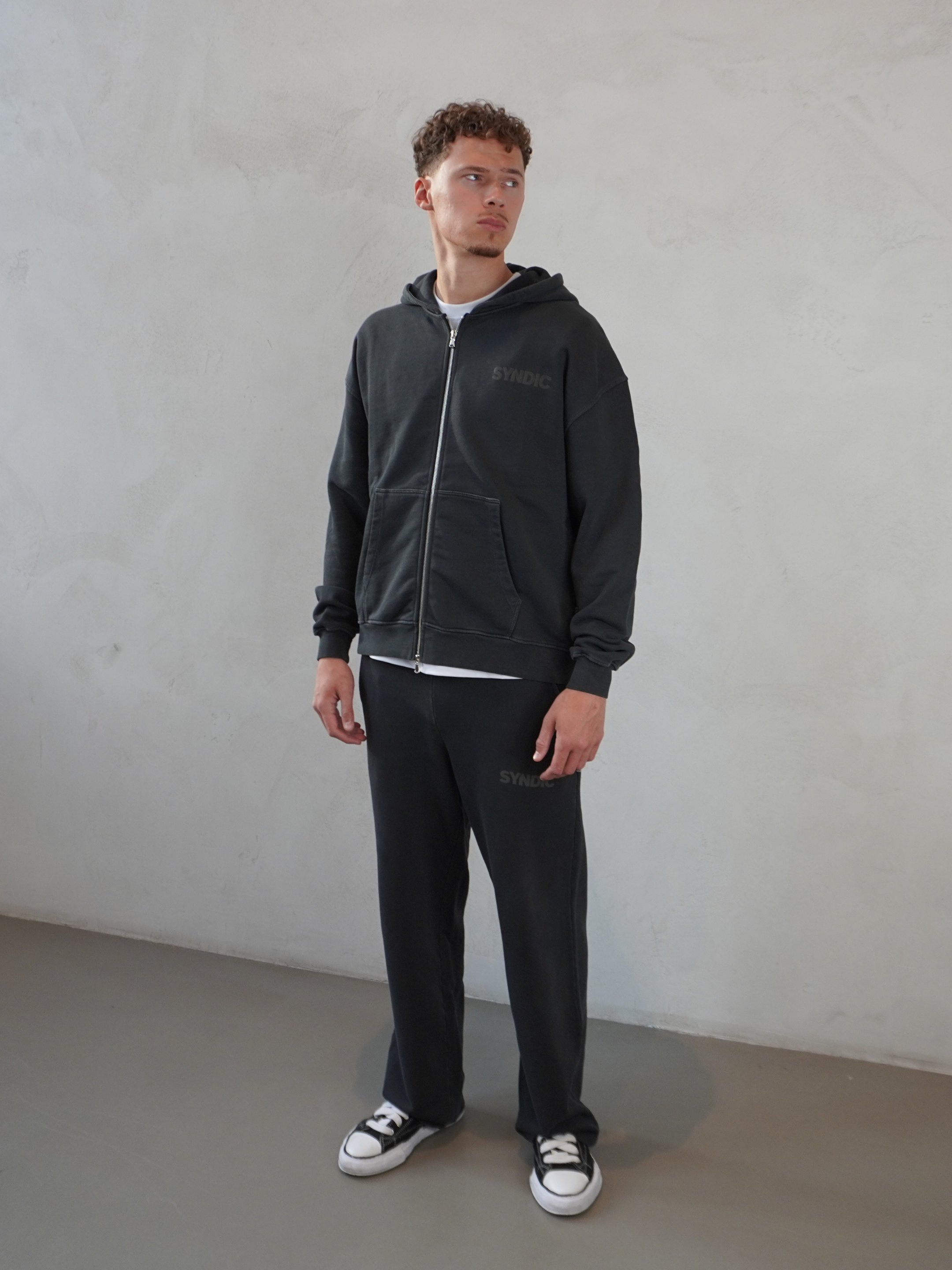 ETERNAL ZIPPER - WASHED GREY