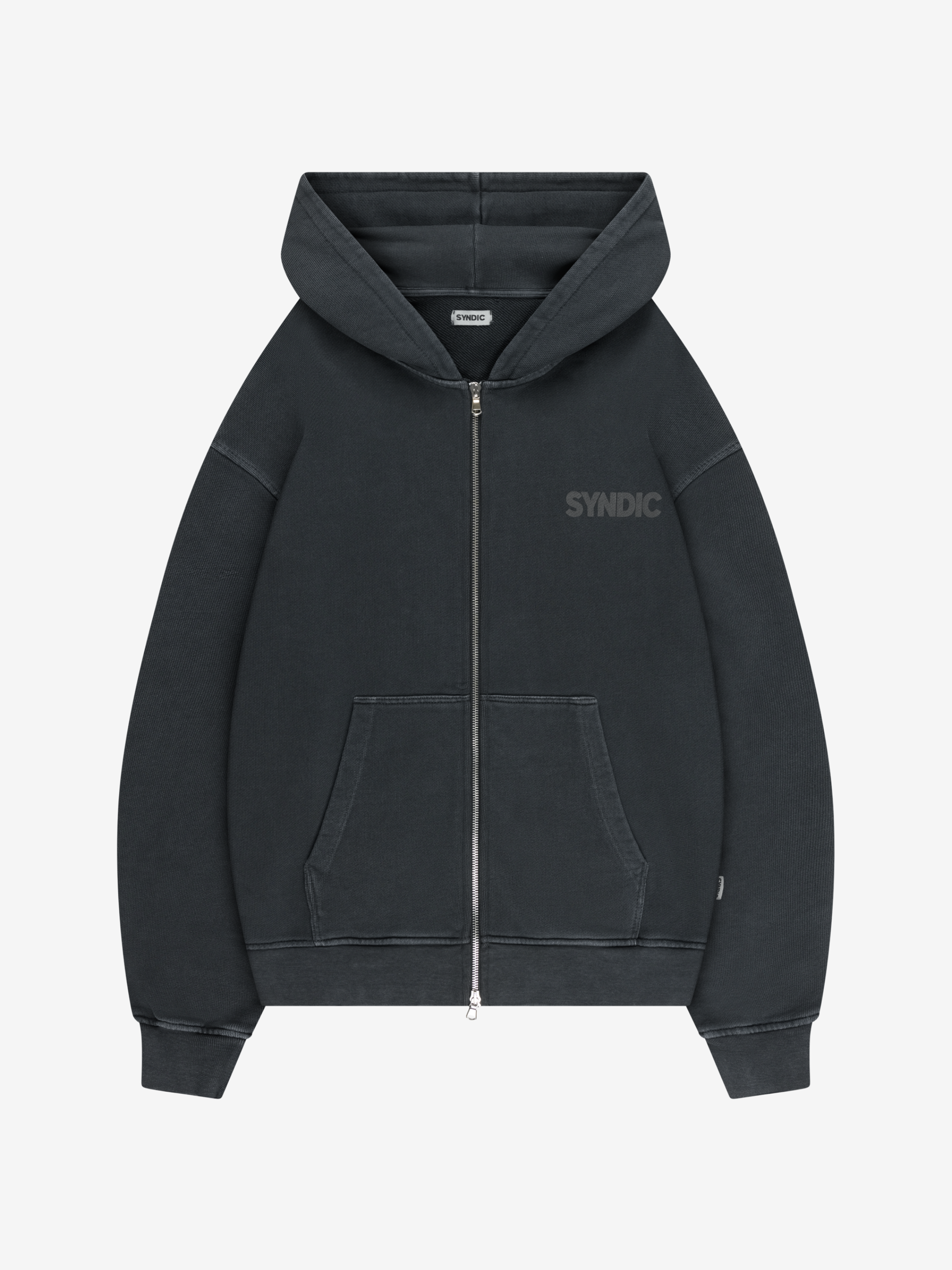 ETERNAL ZIPPER - WASHED GREY